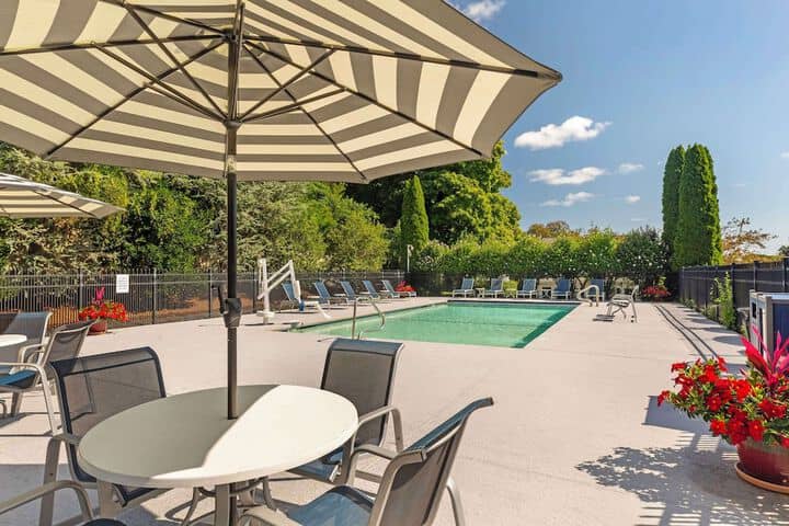 Outdoor pool